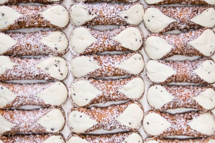 The cannoli at Termini Brothers Bakery are a popular Philadelphia food