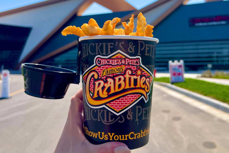 Crabfries are a Philadelphia food to enjoy at sporting events