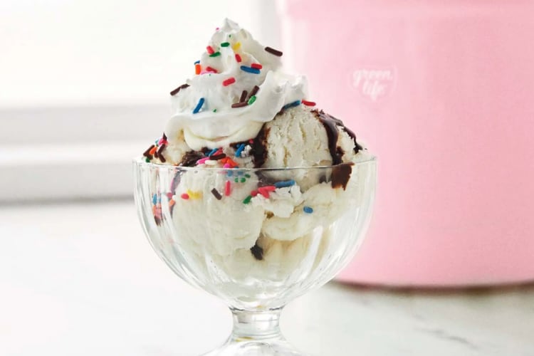 An ice cream maker is one of the fun Pisces gifts