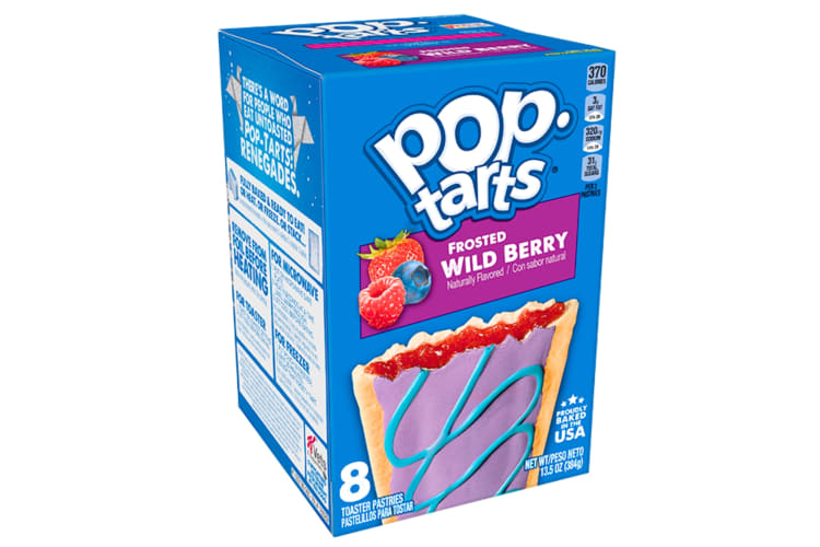 Frosted Wild Berry is one of many berry Pop Tart flavors