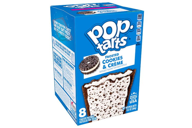 Frosted Cookies an Crème is a popular Pop Tarts flavor