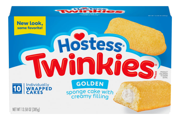 A box of Hostess Twinkies