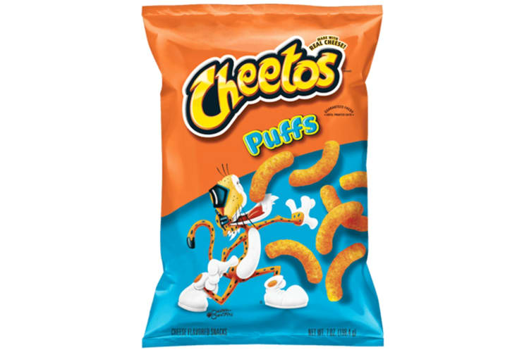 A bag of Cheetos