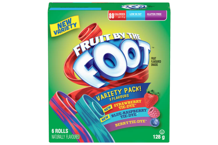 A colorful box of Fruit by the Foot