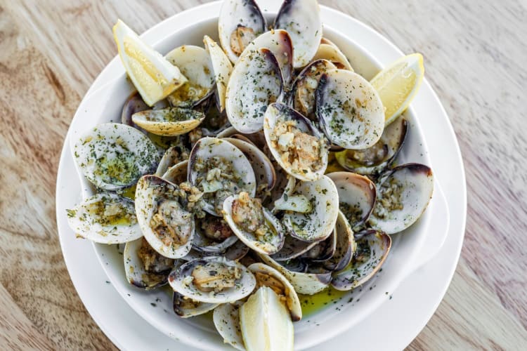 Ameijoas a Bulhao Pato is a popular Portuguese food