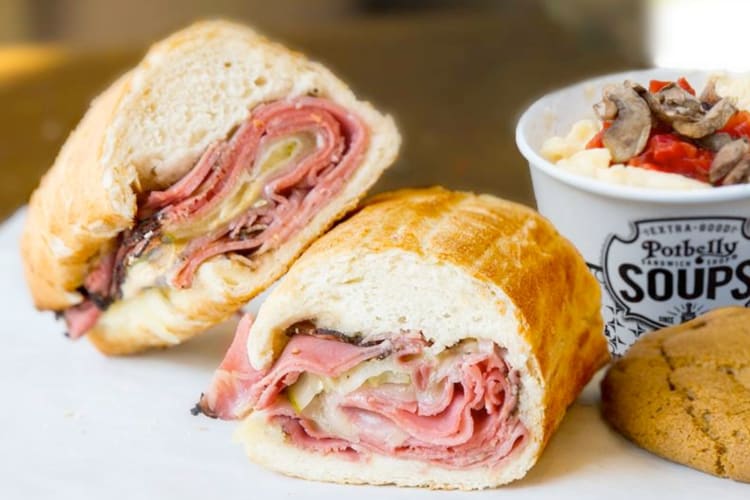 The ham and cheese toastie is a comforting Potbelly secret menu item