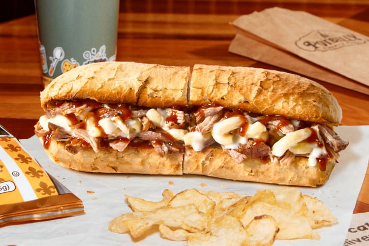 The Potbelly secret menu has a pulled pork with mac and cheese sandwich