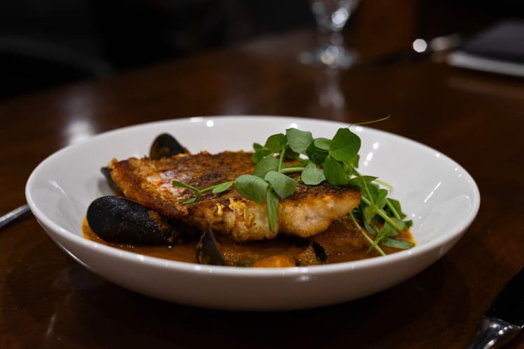 Red snapper meal from Prime 25