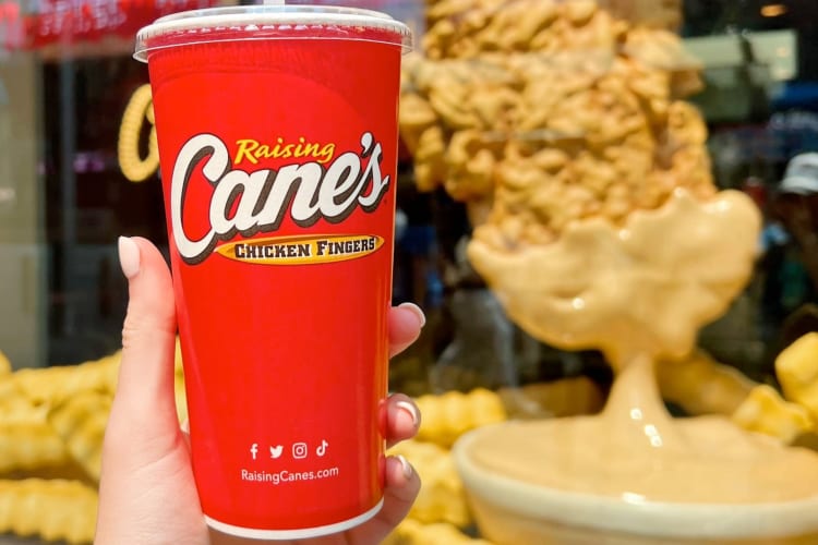 You can get a cup of Cane's Sauce on the Raising Cane's secret menu