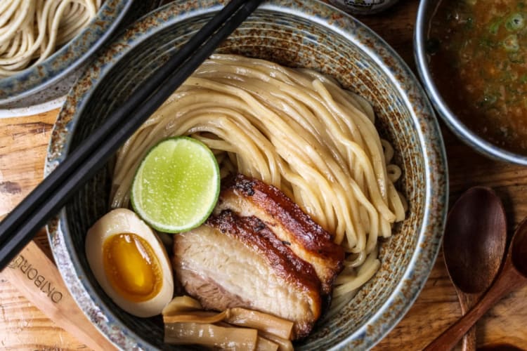 Okiboru House of Tsukemen is a Japanese restaurant on the Lower East Side of NYC