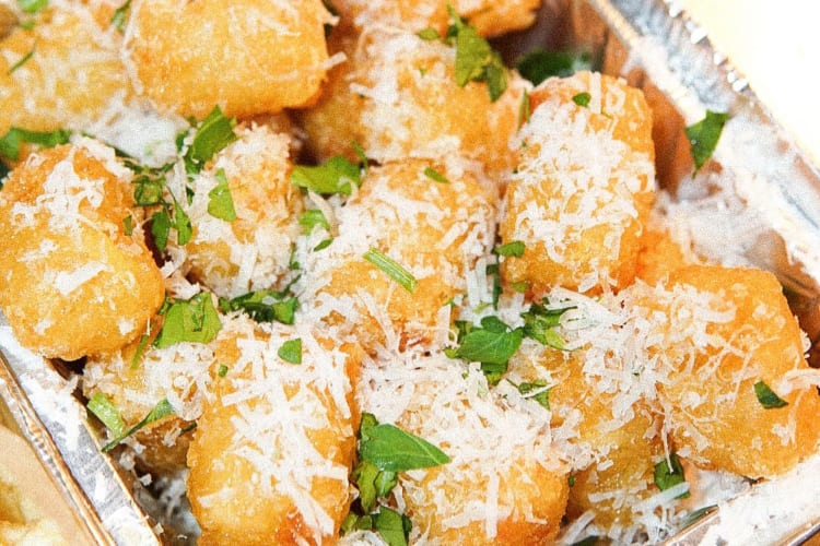 Suppli from a restaurant in Milan.