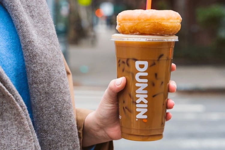 Dunkin' is one of the fast food restaurants open on Christmas