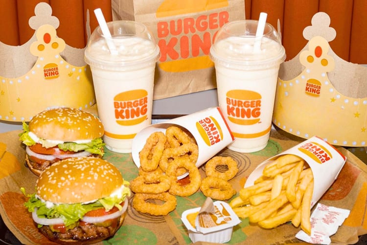 Burger King is a fast food restaurant open on Christmas