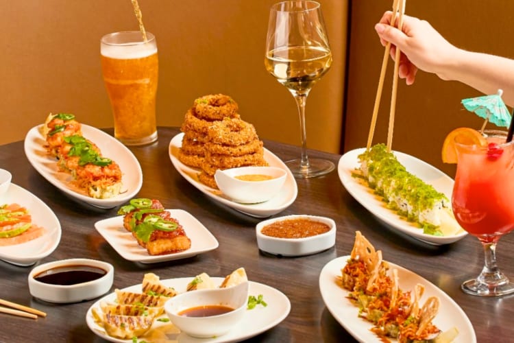 Benihana is one of the Asian restaurants open on Easter