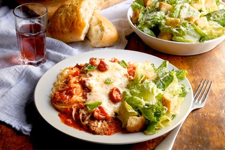 Romano's Macaroni Grill is one of many restaurants open on Easter