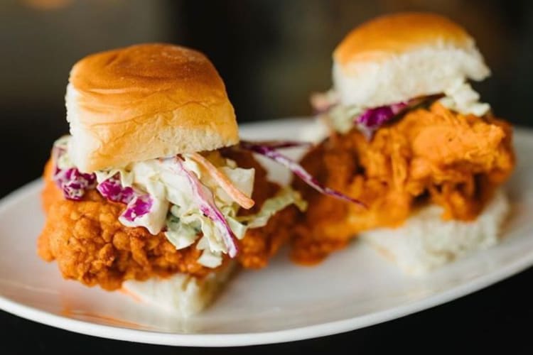 Chicken sliders are a great option at this restaurant in Southlake