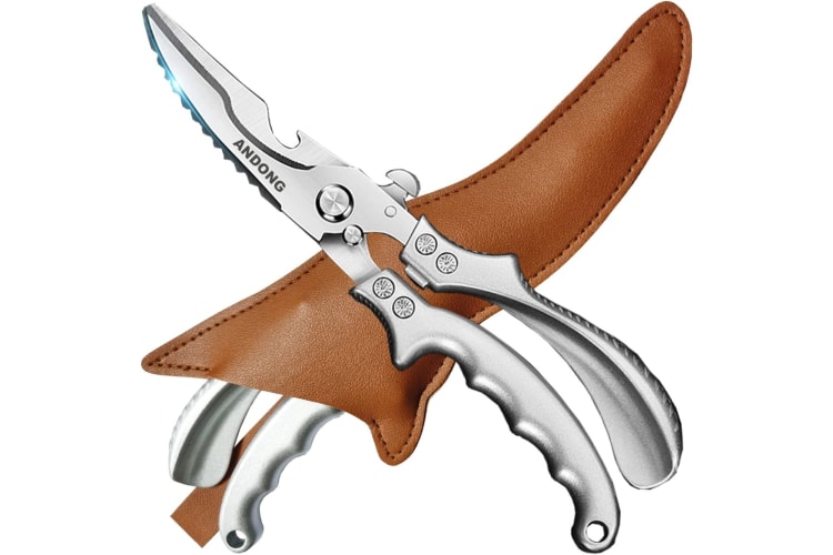 Come Apart Poultry Shears - Great Tool for Spatchcocking Chicken, Turk -  Gerior