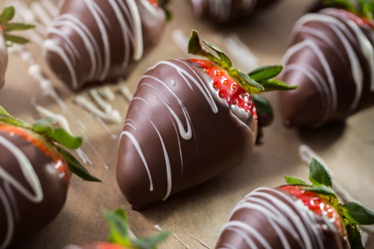 chocolate covered strawberries