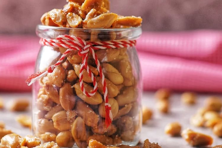 Honey roasted peanuts
