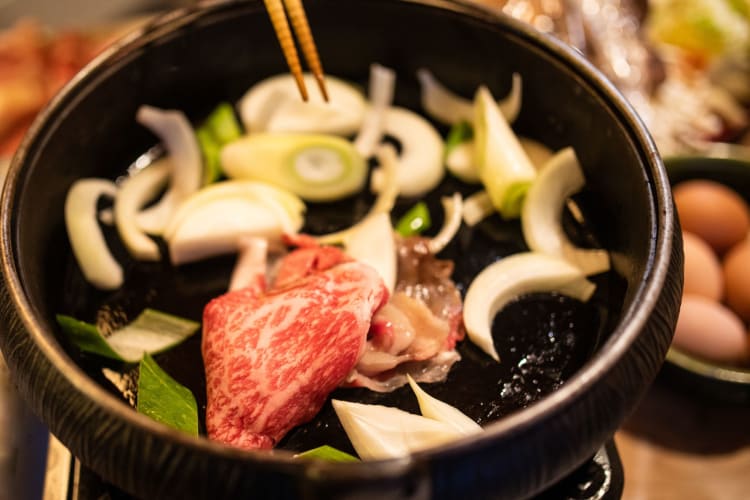 Matsusaka beef cooking