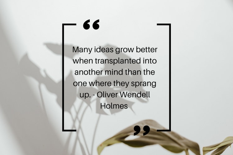 Oliver Wendell Holmes teamwork quote