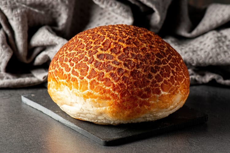 Tiger bread is a famous San Francisco food.