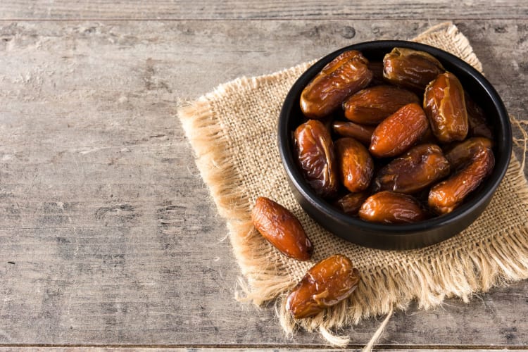 dates in a bowl