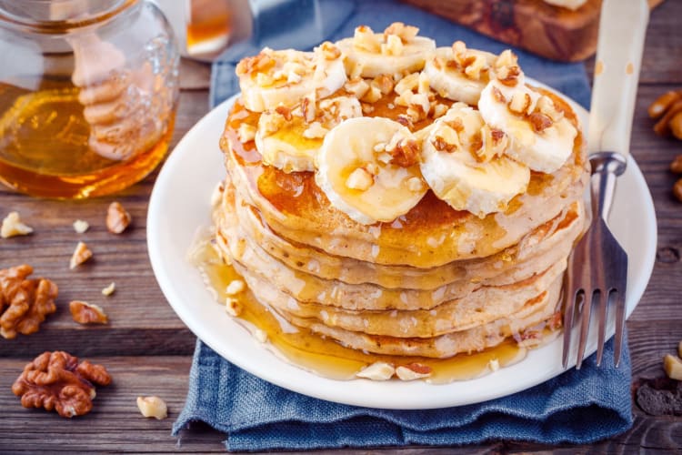 banana pancakes