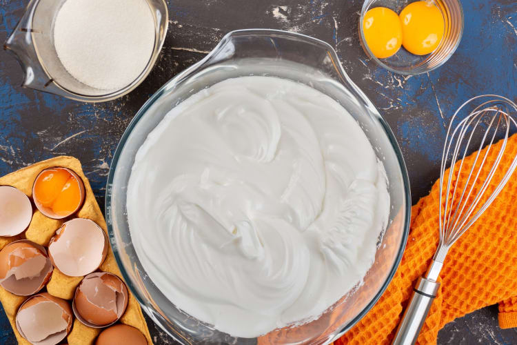 whipped egg whites