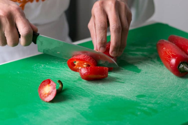 Cooking classes can teach you to use peppers expertly.