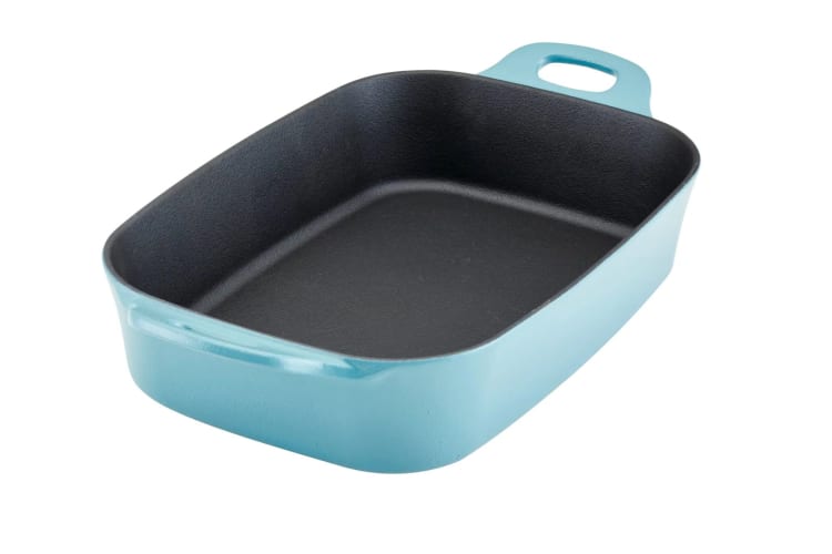 Rachael Ray Premium Cast Iron 9” x 13” Roasting Pan