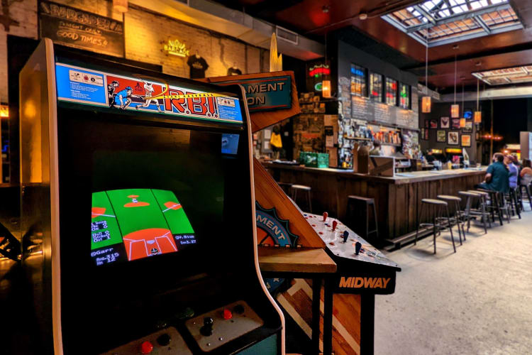 Barcade is a fun restaurant in NYC for game lovers.