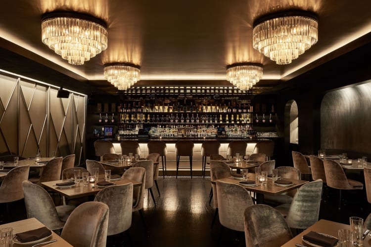 BLVD Steakhouse is a swanky fun restaurant in Chicago.