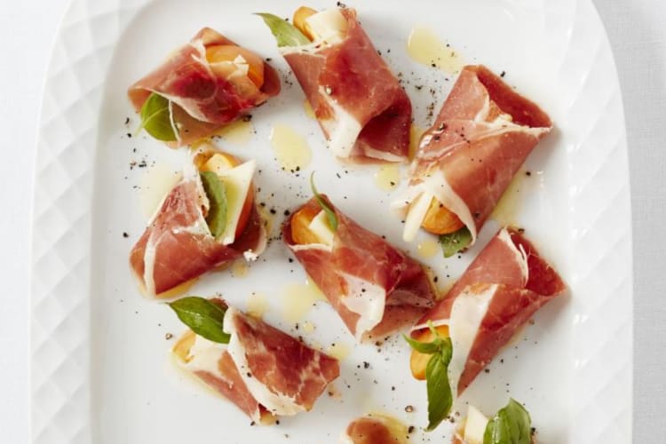 prosciutto persimmons