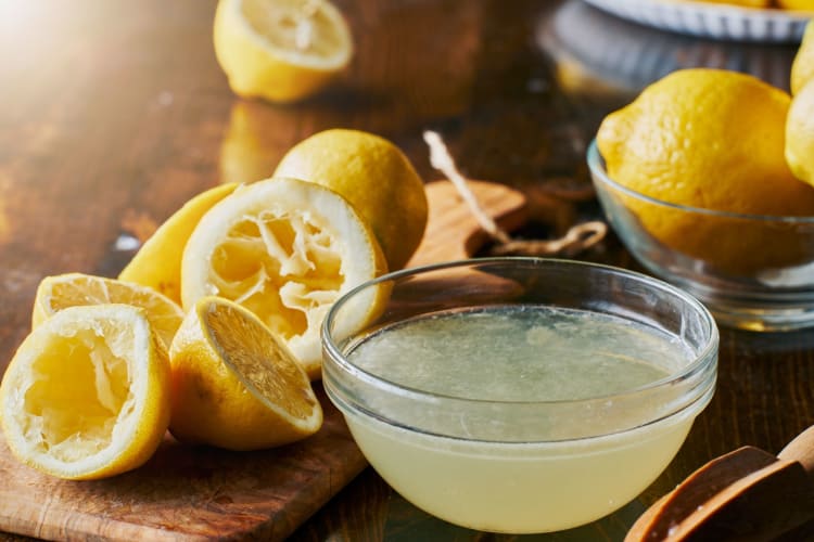 Lemon juice is a good cream of tartar substitute.