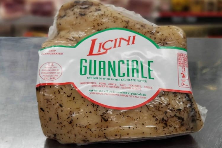 Licini guanciale