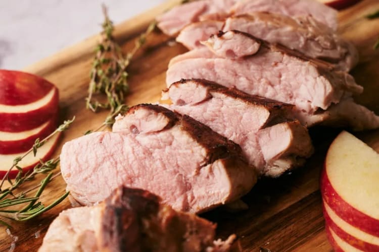 sous vide pork tenderloin