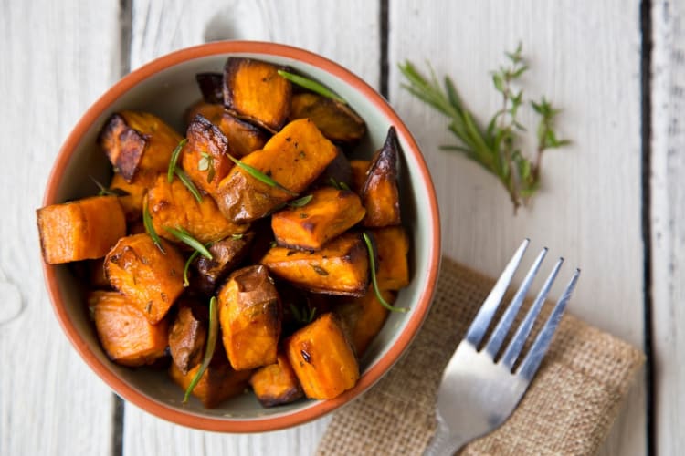 Sweet potatoes are gluten-free if made with the right ingredients.