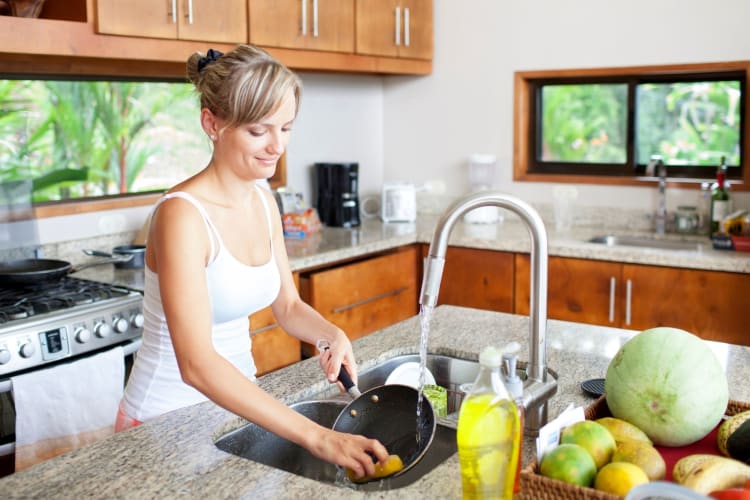 Wash cookware and surfaces carefully to ensure your potatoes remain gluten-free.