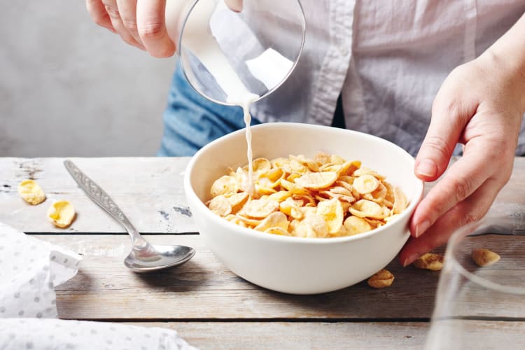 A bowl of cereal is a perfectly reasonable Girl Dinner.