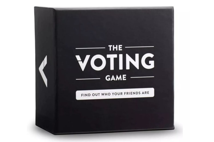 The Voting Game is a fun Libra gift for game lovers.