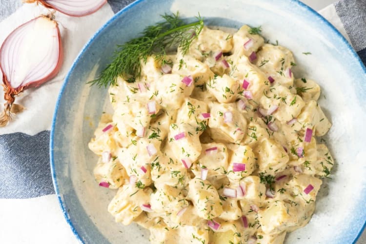 Dill potato salad