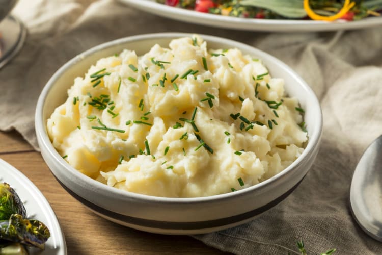 mashed potatoes