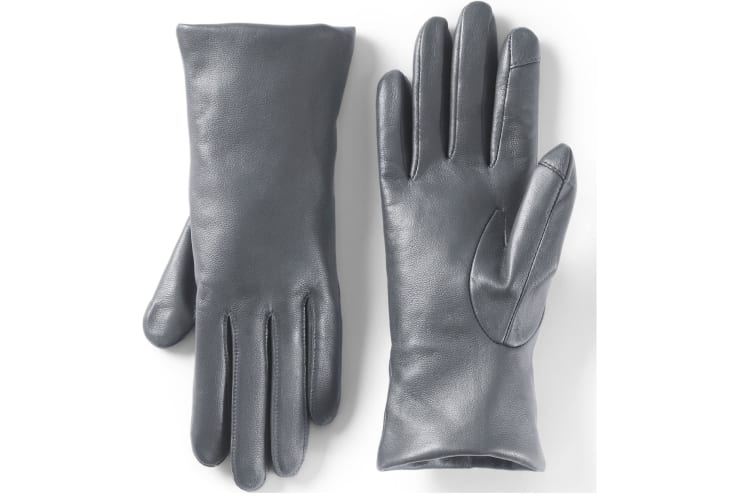 Land's End Leather Gloves