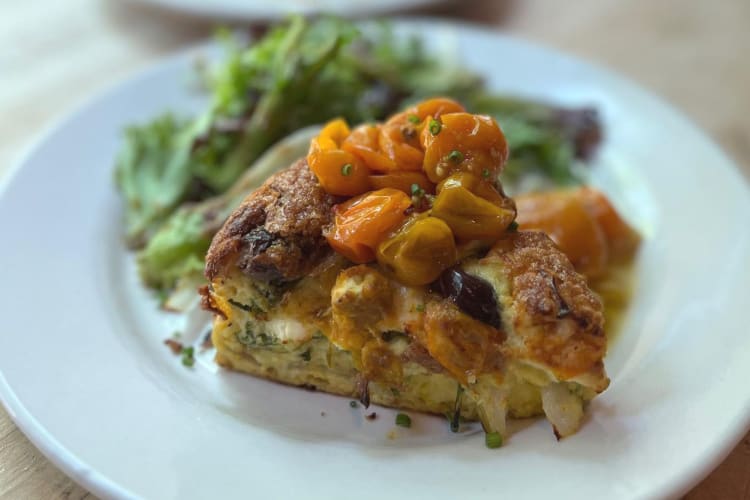 a baked frittata 