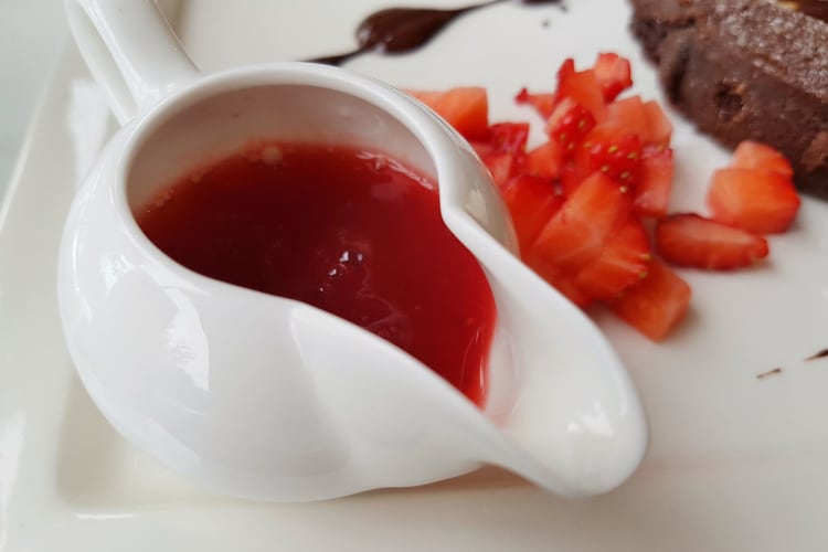 Strawberry sauce