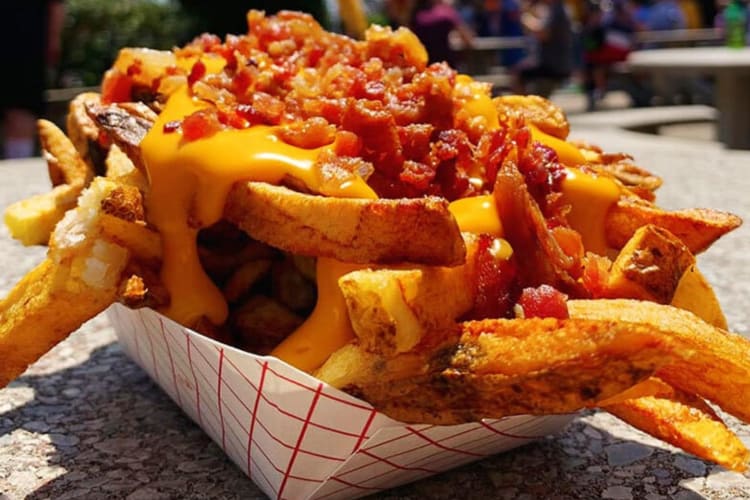 loaded French fries