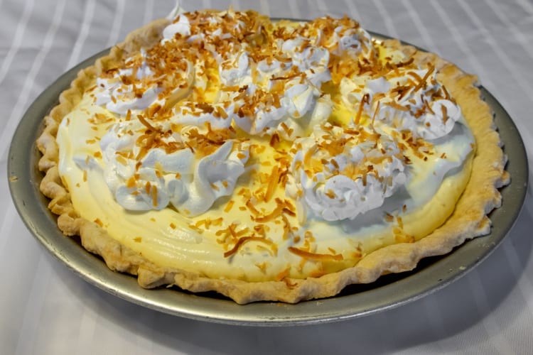 coconut cream pie