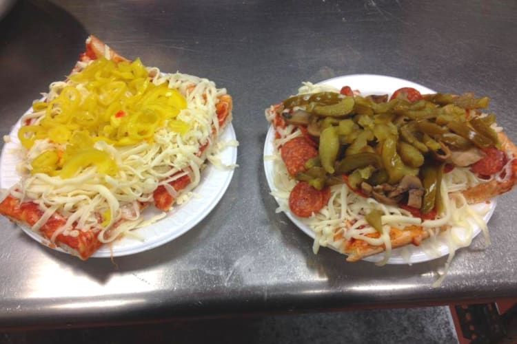 Beto's Pizza's raw pizza is some of the most unique Pittsburgh food.