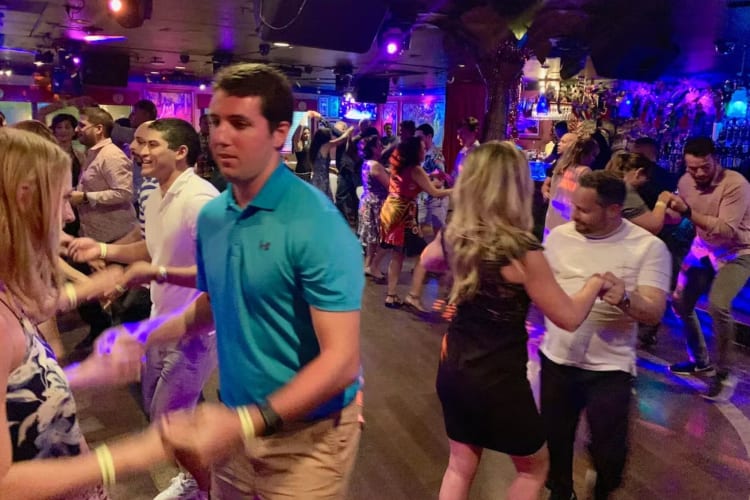 Salsa Mia is a great nightlife birthday idea in Miami.